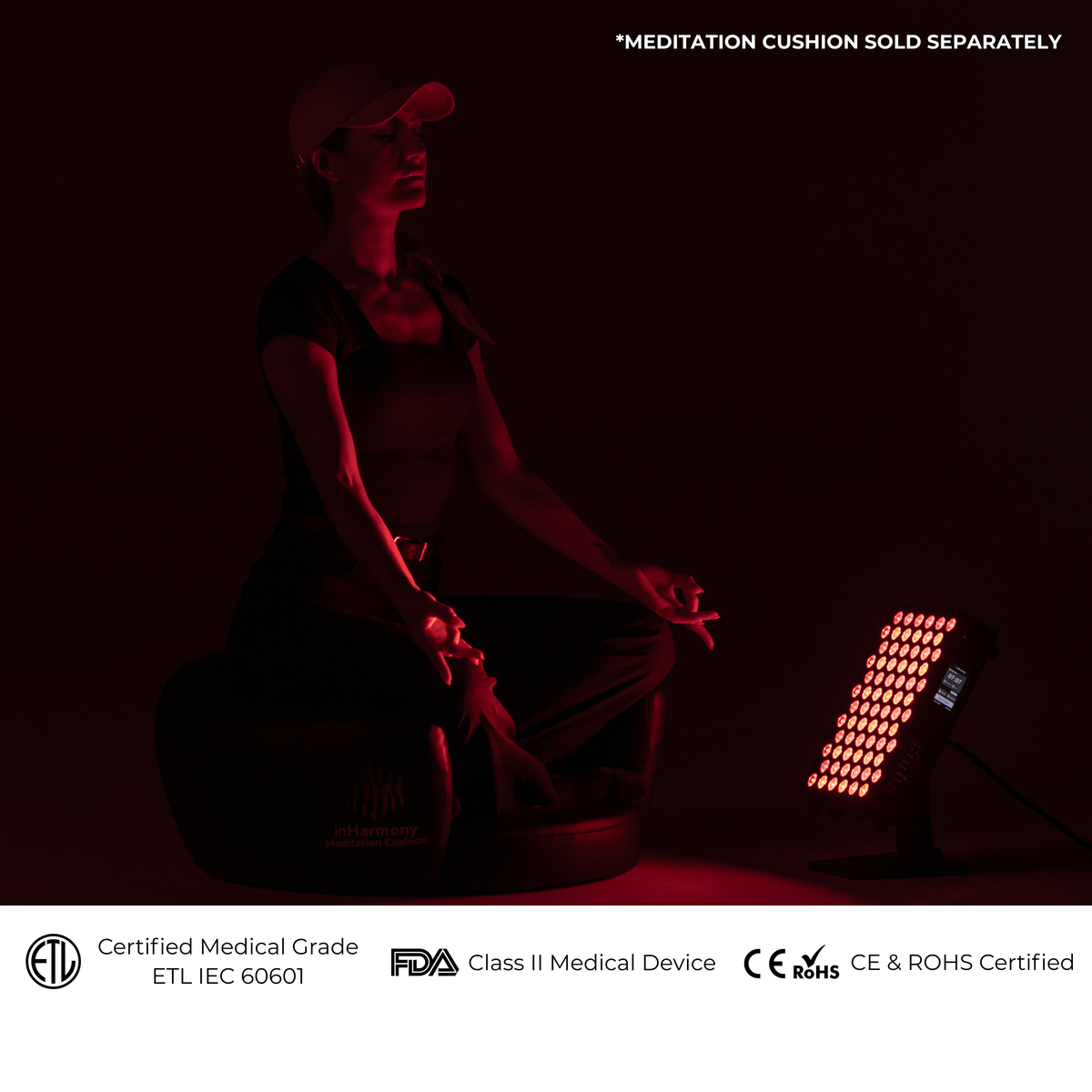 inHarmony Red Light 72 portable panel
