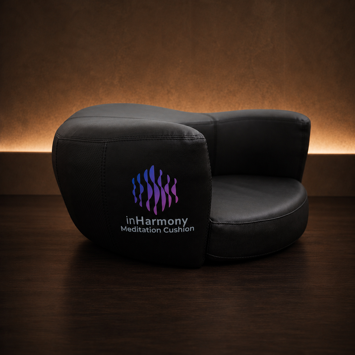 Meditation cushion in black