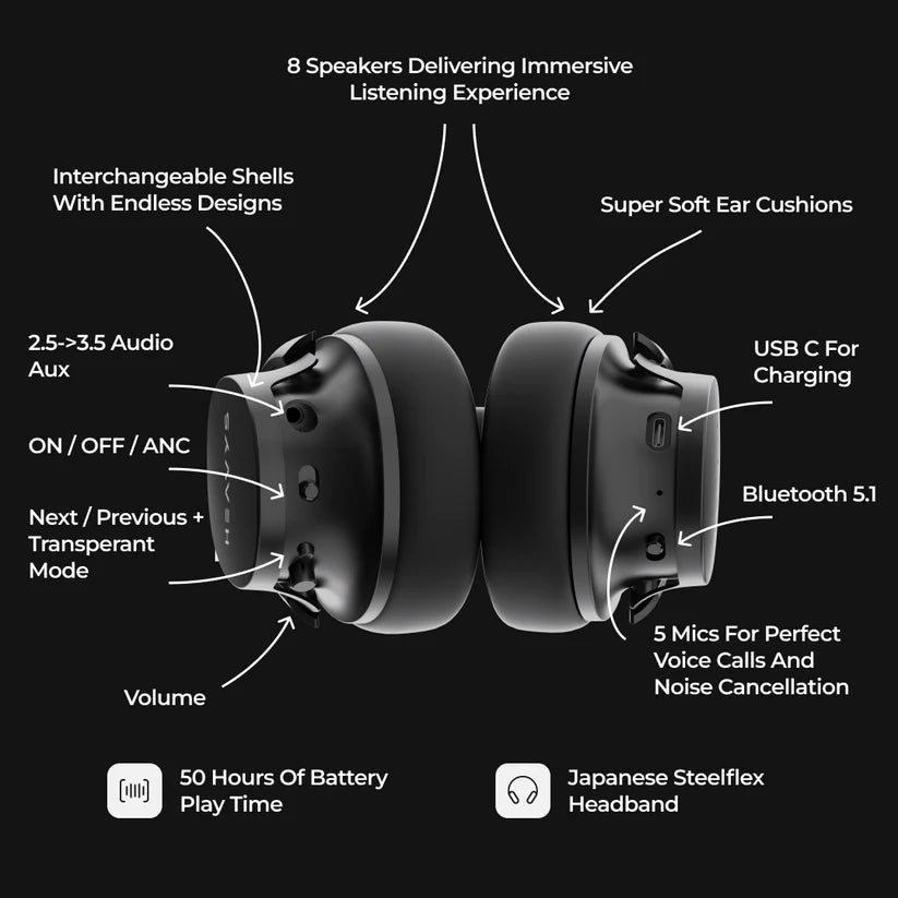 NüME × Heavys H1H Headphones, Limited Edition