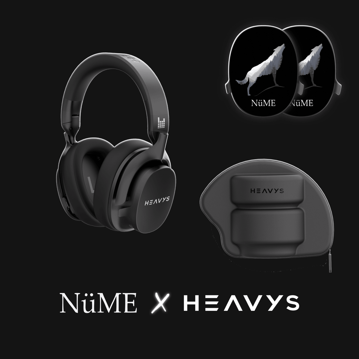 NüME × Heavys H1H Headphones, Limited Edition