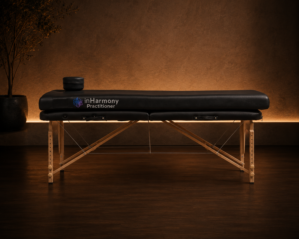 inHarmony Practitioner 2 vibroacoustic table topper