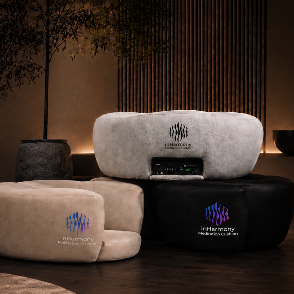 inHarmony vibroacoustic meditation cushion